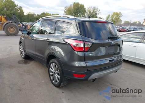 2017 Ford Escape Titanium from USA, damaged, VIN 1FMCU9JD1HUD83745